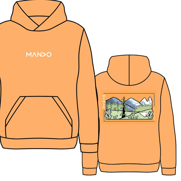 Stay Centered - Athletic Hoodie